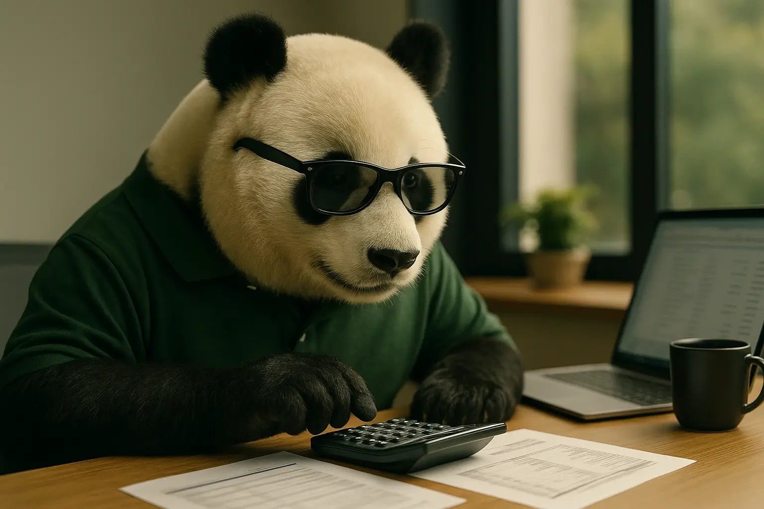 Wizualizacja kosztu pozyskania klienta – biurko, kalkulator, wykresy i analiza kampanii Google Ads